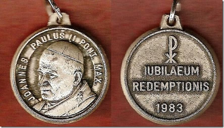 medalla juan pablo segundo